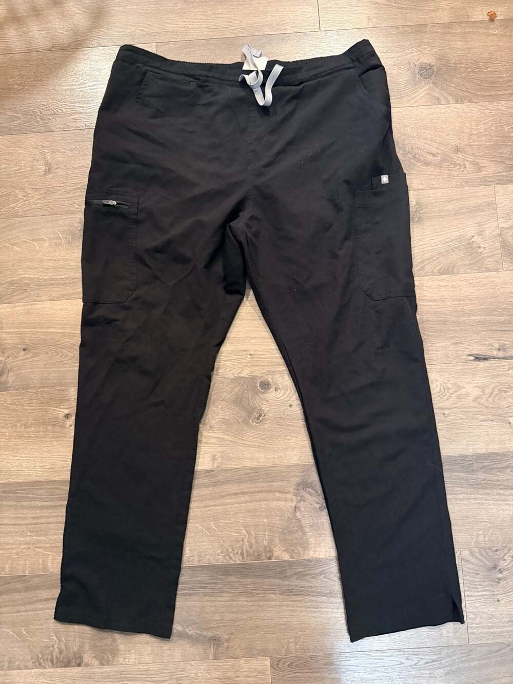 FIGS Technical Collection Scrub Pants Black Size XL